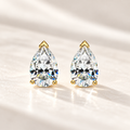 SOLVAZ Pear Stud Earrings